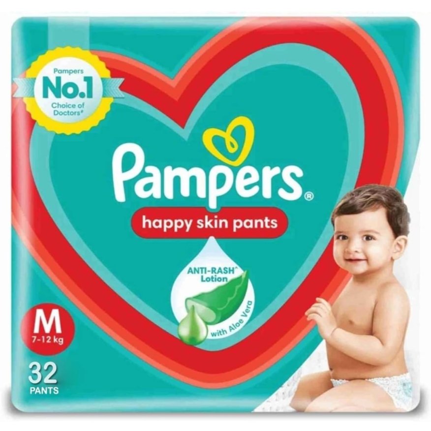 Baby :: Diapering :: Baby Diapers :: Pampers Premium Care Pants Large size  baby diapers (LG) 44 Count Softest ever Pampers pants & Active Baby Taped  Diapers Large size diapers (L) 18
