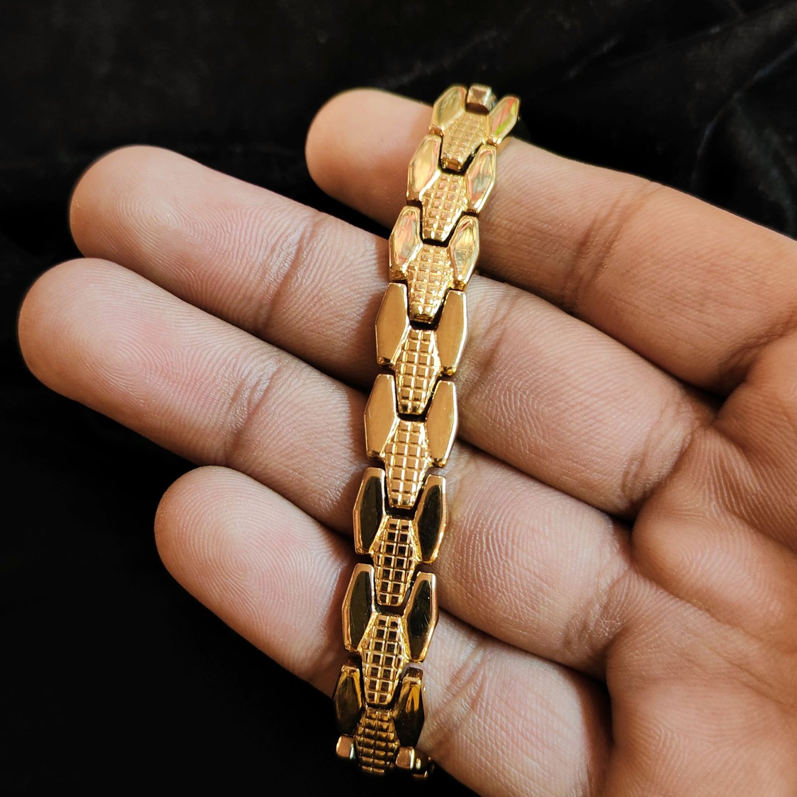 Luxury Gold Color Bracelet Man Friendship Men's Bracelets Bangles In Metal  Stainless Steel On Hand Jewelry Gifts For Boyfriend